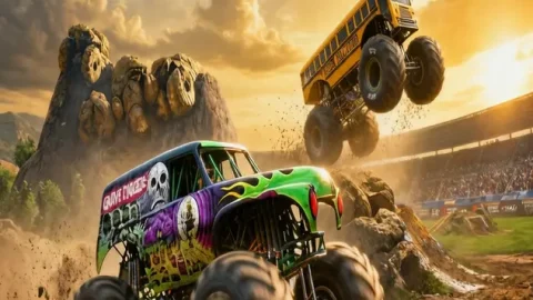 Download Monster Jam Steel Titans 2 Switch NSP XCI (UPDATE) {DLC}